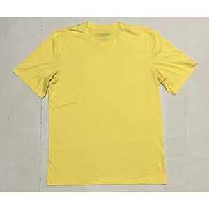 Patagonia Shirt Mens Size Medium Yellow Capilene Baselayer Lightweight *READ*